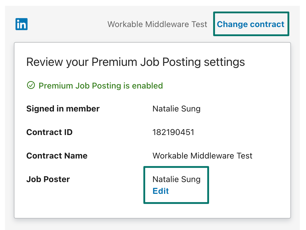 Integrating with LinkedIn Recruiter – Workable Help