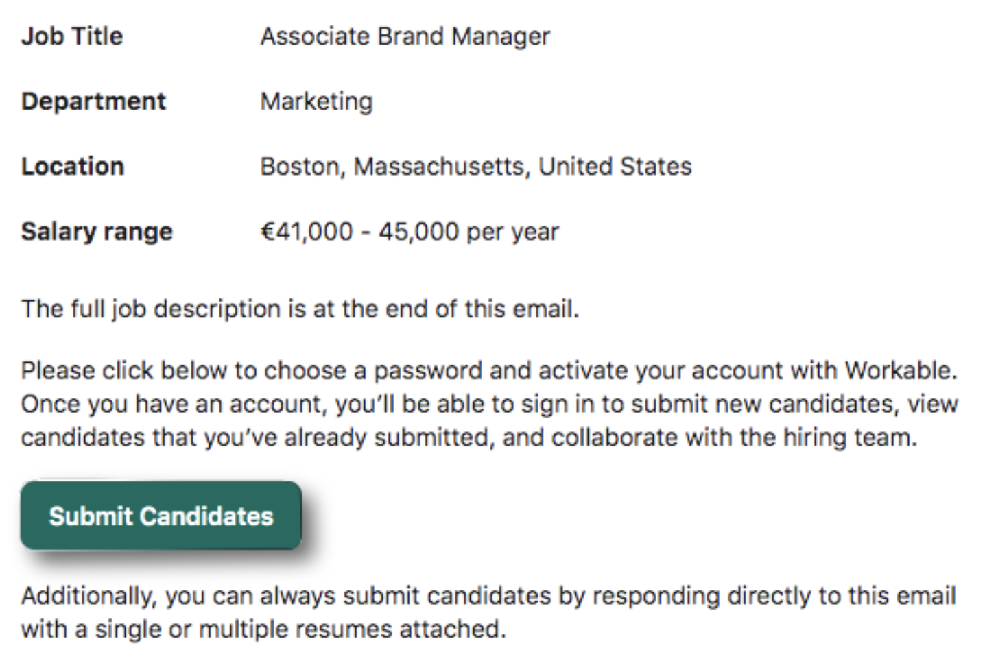 Email For Cv Submission : How Do I Forward Candidates To Lever Via Email Lever Support / If you're emailing about a specific job posting, you should always check the job description for instructions regarding submitting an application.